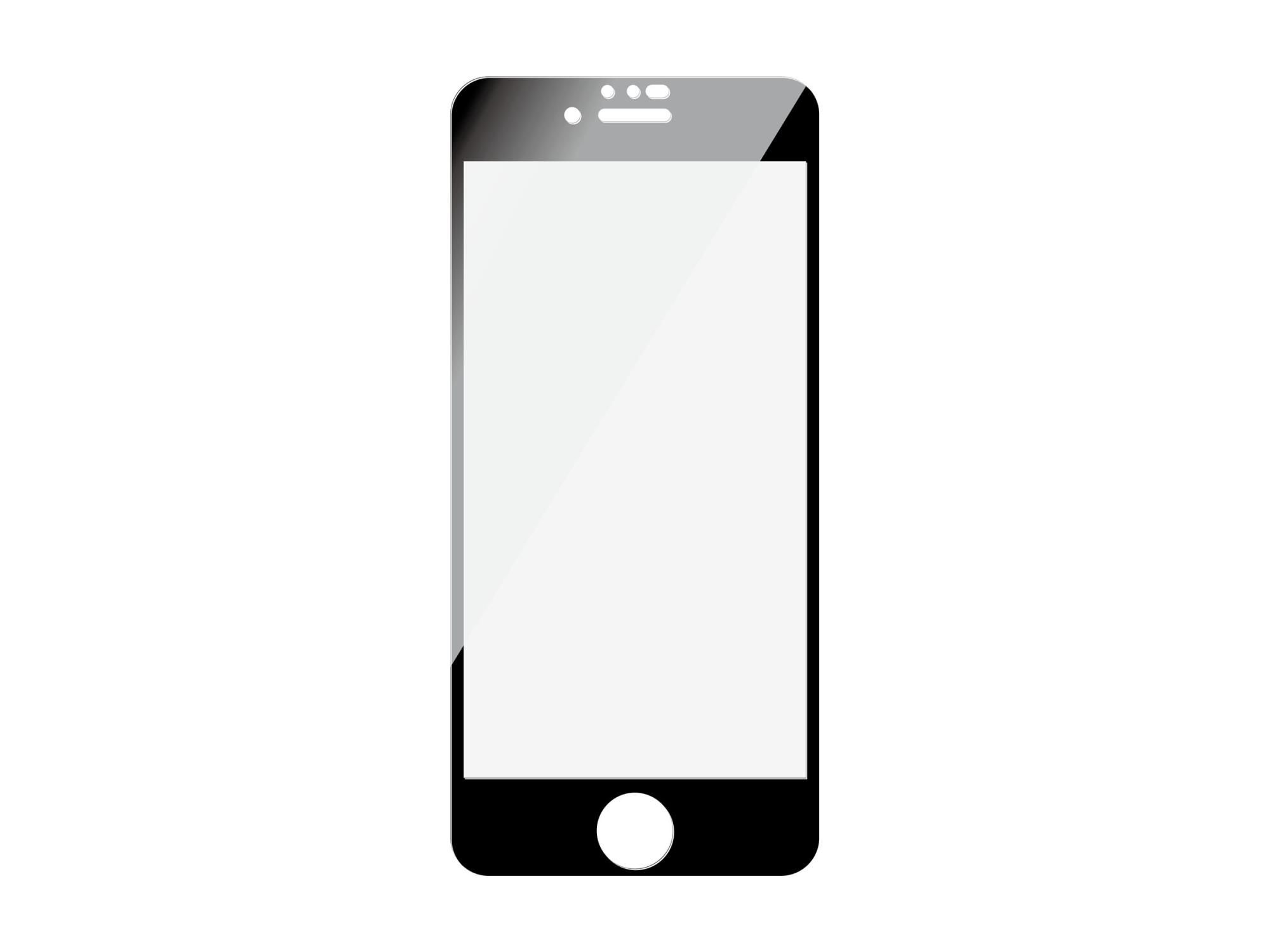 PanzerGlass SAFE. by PanzerGlass - Bildschirmschutz für Handy - Glas - Rahmenfarbe schwarz - für Apple iPhone 6, 6s, 7, 8 (4.7 Zoll)
