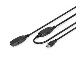 DIGITUS Aktives USB 3.0 Verlängerungskabel, 20m
