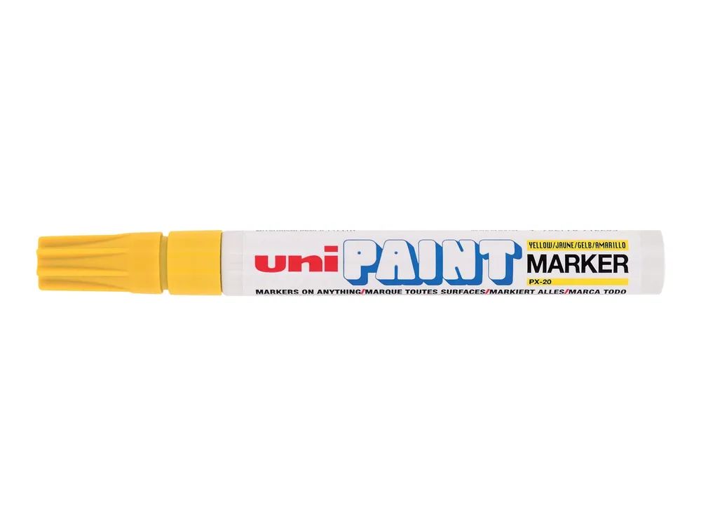 Uni-Ball Uni PAINT PX-20 - Marker - permanent - Gelb