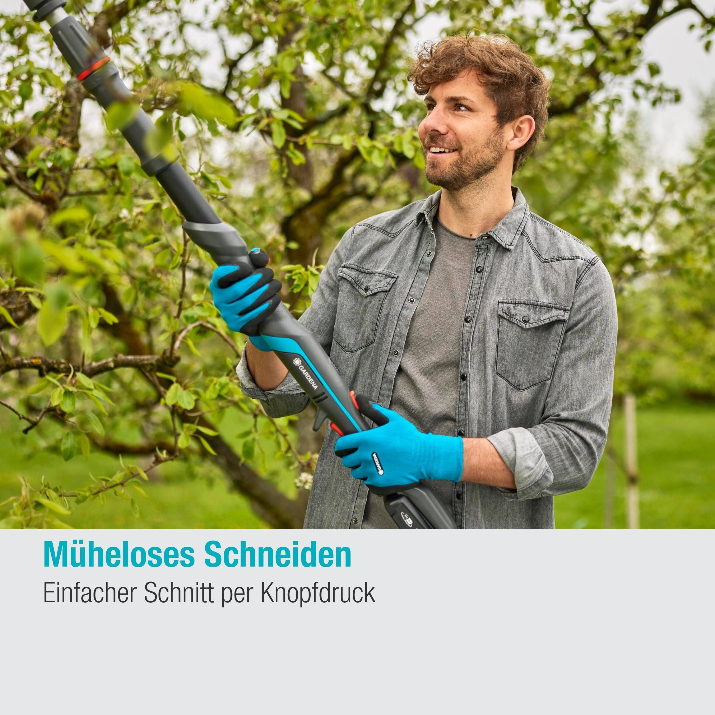Gardena Akku-Teleskop-Baumschere HighCut 250/18V P4A solo
