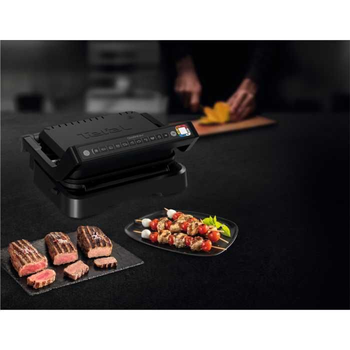 Tefal Kontaktgrill GC7728 OptiGrill 2in1
