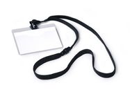 Durable Namensschild - für 60 x 90 mm - Schwarz, durchsichtig (Packung mit 10)