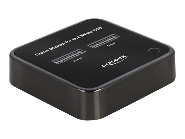 Delock SSD-Dockingstation mit Klon-Funktion Schächte: 2 - M.2 - M.2 NVMe Card - USB 3.2 (Gen 2)
