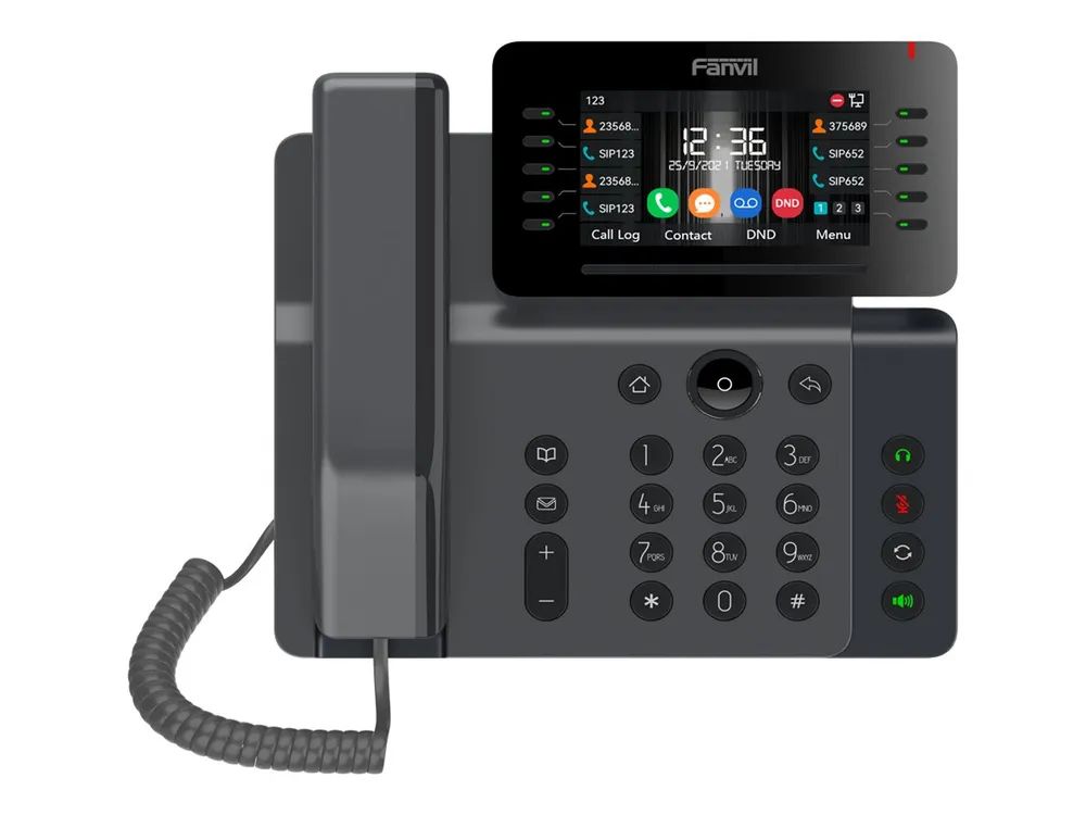 Fanvil V65 - VoIP-Telefon mit Rufnummernanzeige/Anklopffunktion