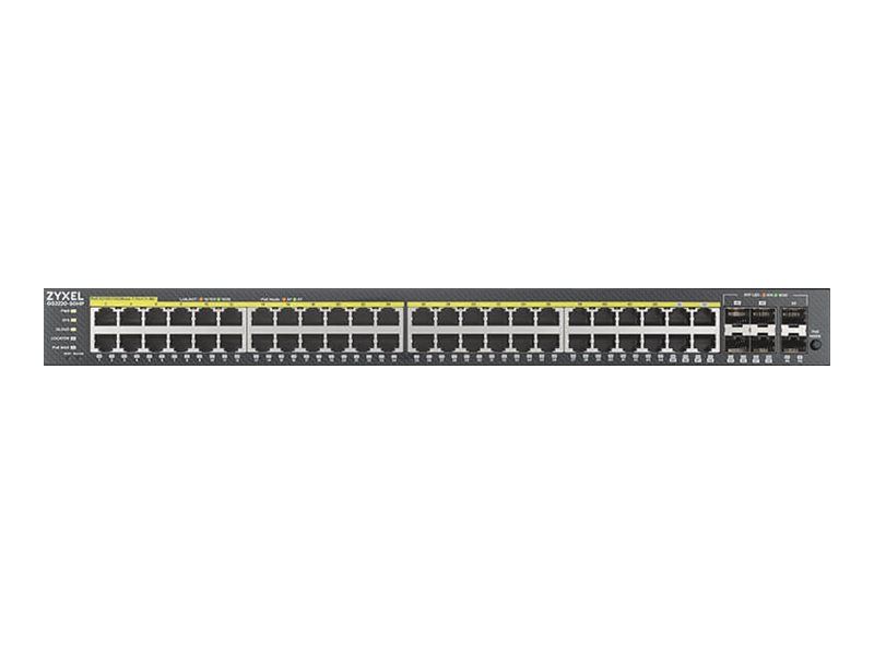 ZyXEL GS2220-50HP - Switch - managed - 44 x 10/100/1000 (PoE+)