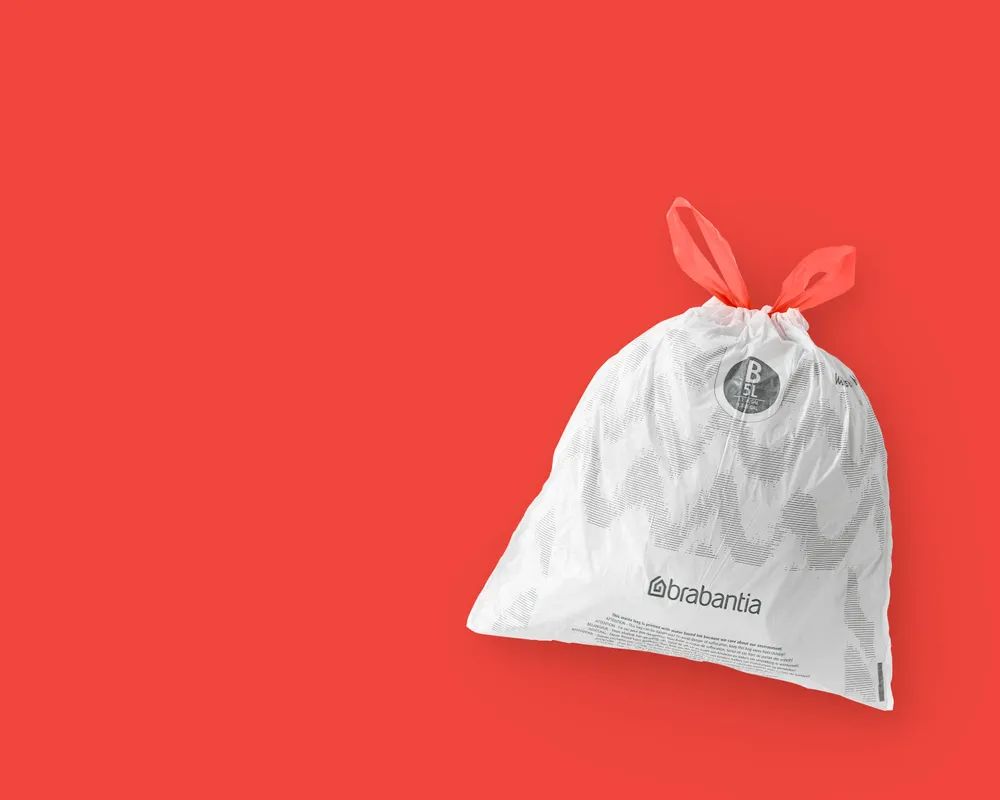 Brabantia PerfectFit Müllbeutel B 5L, 20/Rolle - White