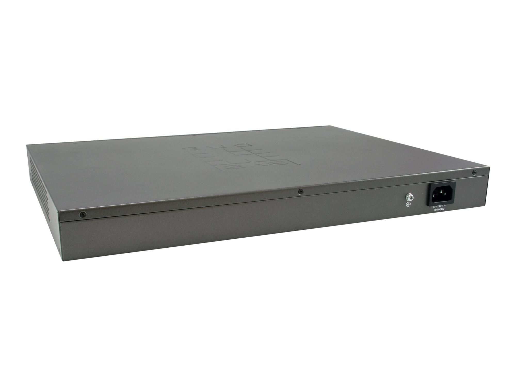 LevelOne GTP-2871 - Switch - L3 Lite - managed - 24 x 10/100/1000 (PoE+)