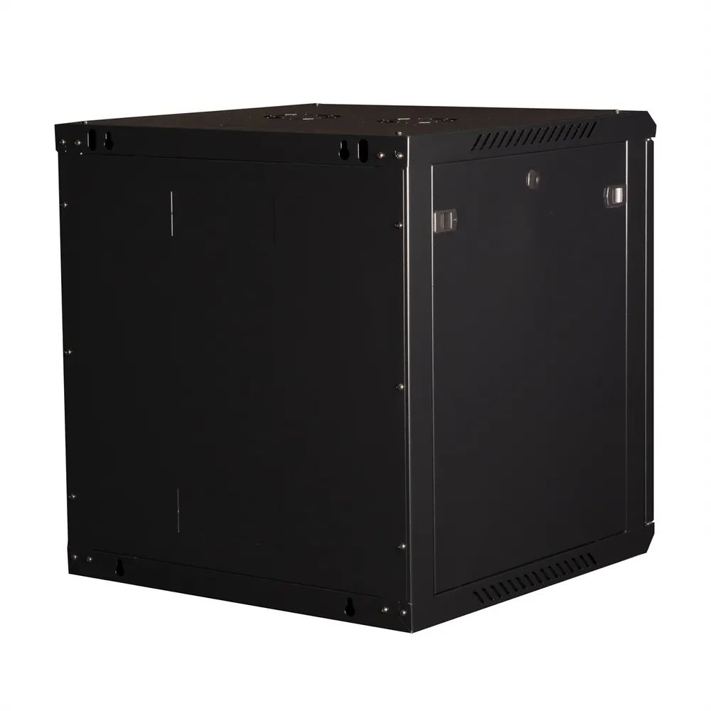 VALUE 19-Zoll Wandgehäuse 12HE, 600x600mm schwarz, Bausatz