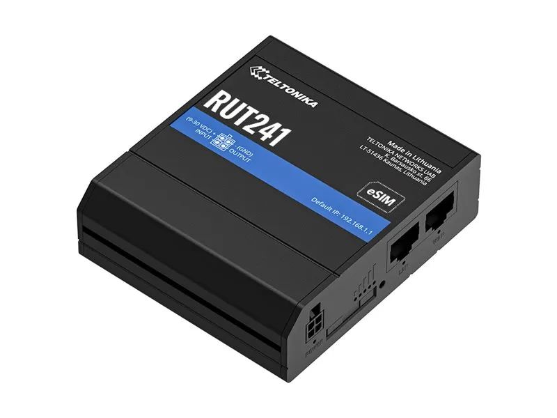 Teltonika RUT241 eSIM - Wireless Router - WWAN 2,4 GHz