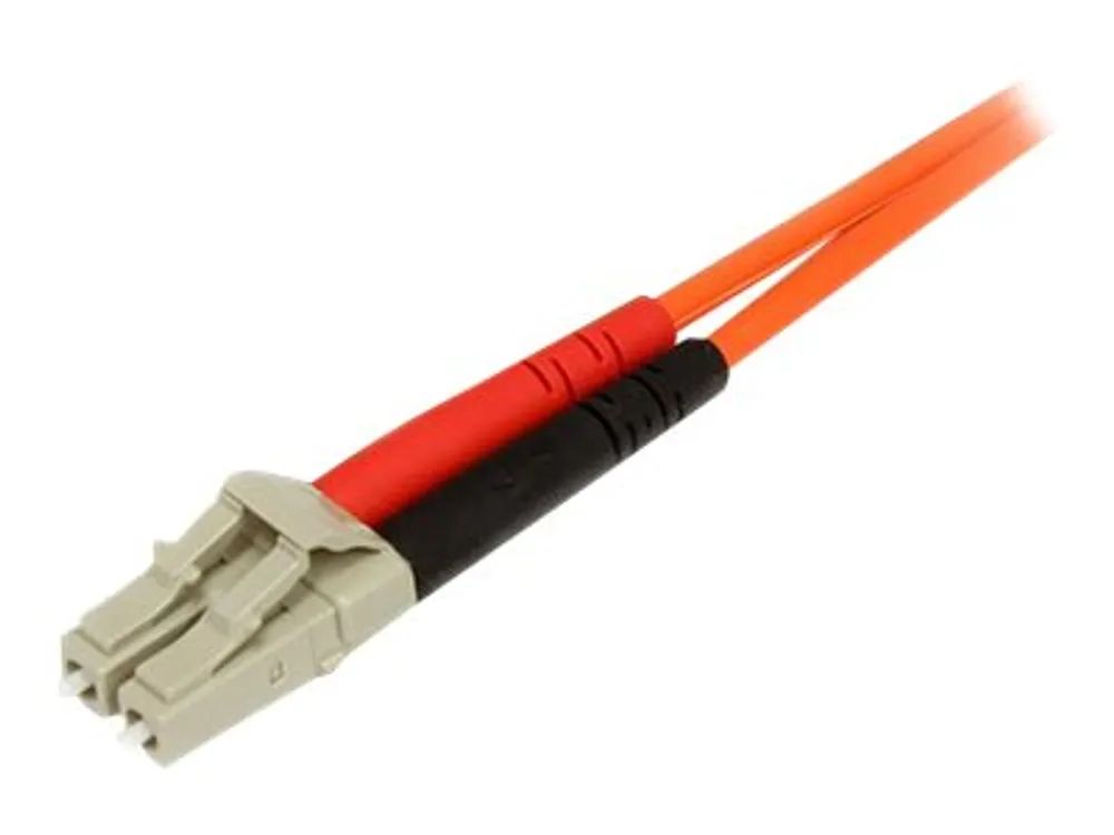StarTech.com 2m Fiber Optic Cable - Multimode Duplex 62.5/125 - LSZH - LC/SC - OM1 - LC to SC Fiber Patch Cable (FIBLCSC2)