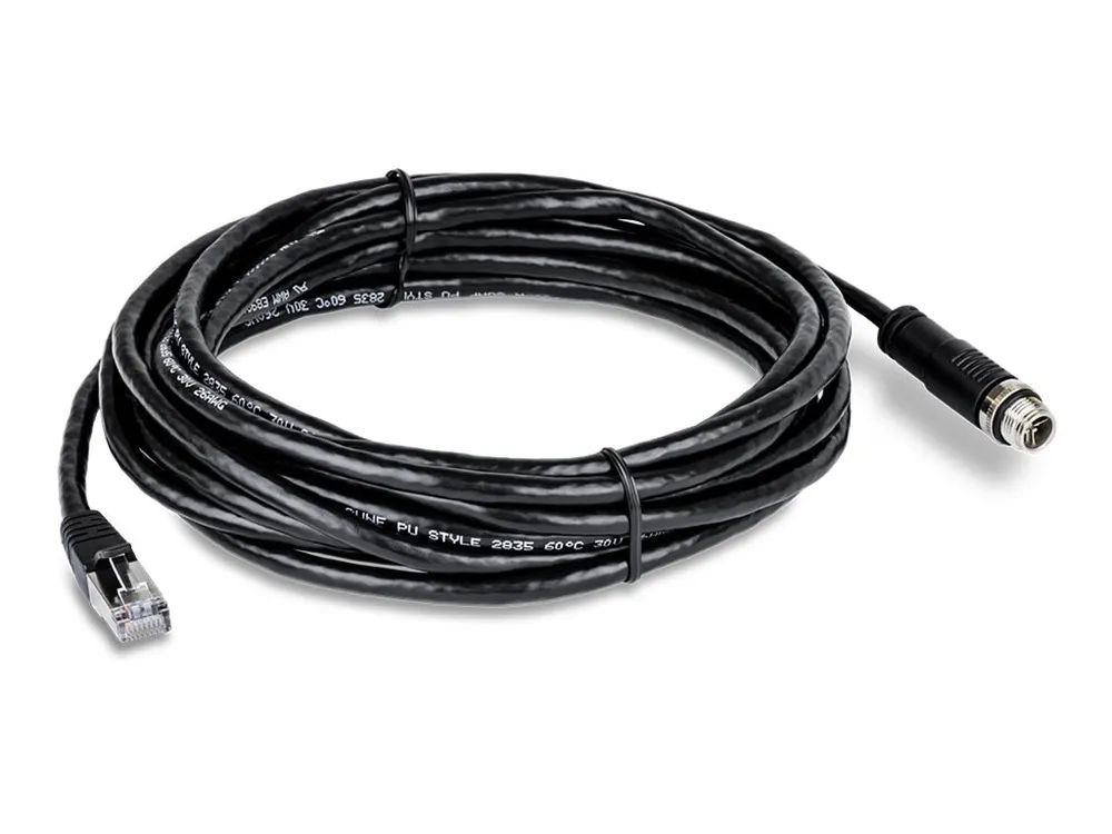 TRENDnet Netzwerkkabel - 8-polig M12 (M) zu RJ-45 (M) 5m