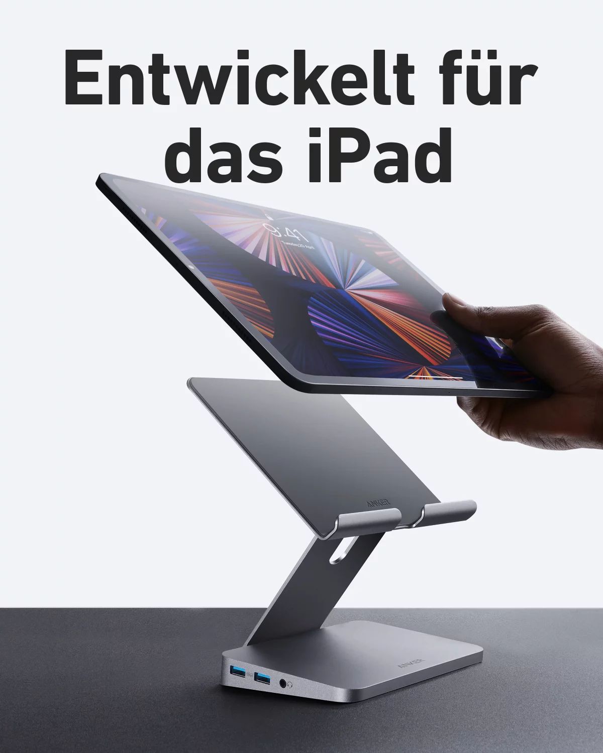 Anker Innovations Anker 551 - Dockingstation + Tablet-Ständer - für Tablet