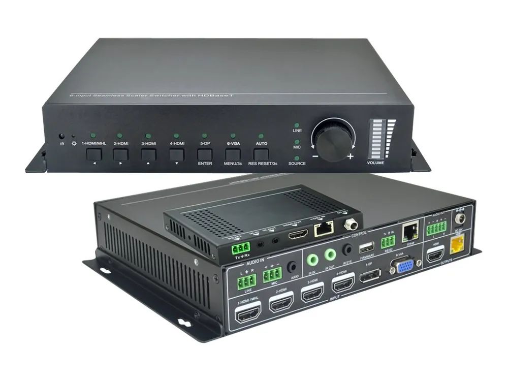 VivoLink HDBaseT Switcher Scaler kit - Video/Audio-Schalter