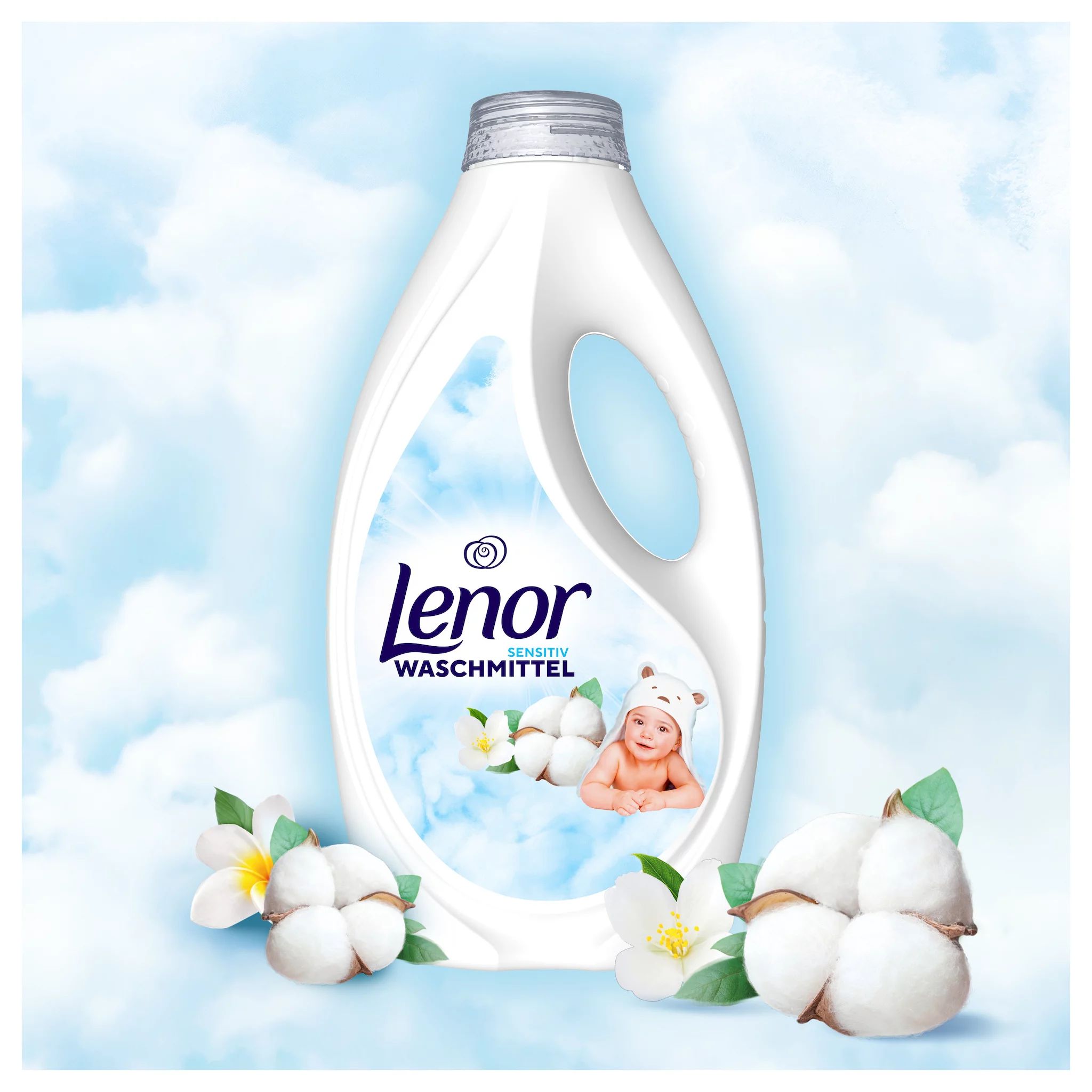 Lenor WM Flüssig Sensitiv 3,6L - 80WL