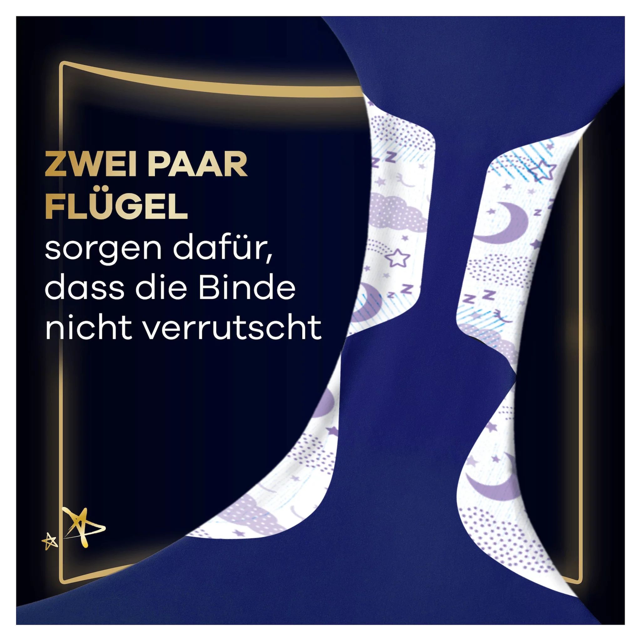 always Binde Ultimate Night - Max Protection mit Flügeln Monatspaket, 54 Binden (3 Packungen x 18 St