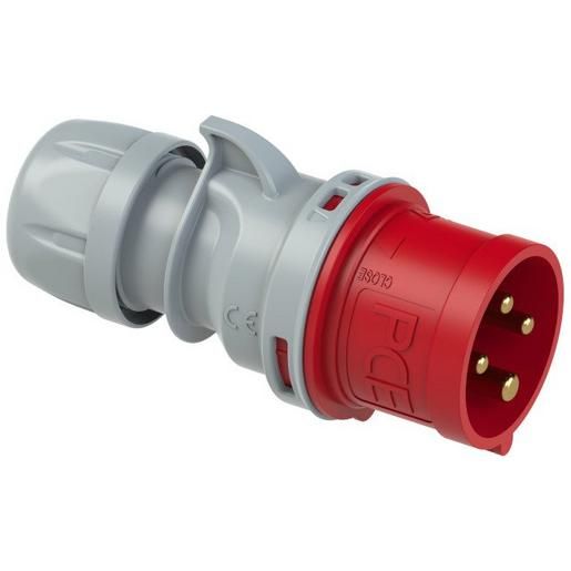PCE STECKER 16A 4P 6H IP44 TT SH / PCE 014-6TT