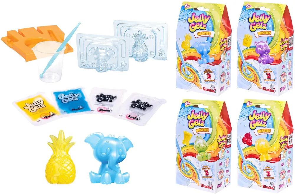 Simba Dickie Jelly Gelz Besties, sort.