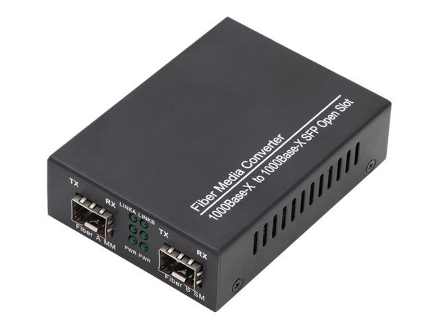 DIGITUS Gigabit Multimode/Singlemode Medienkonverter SFP