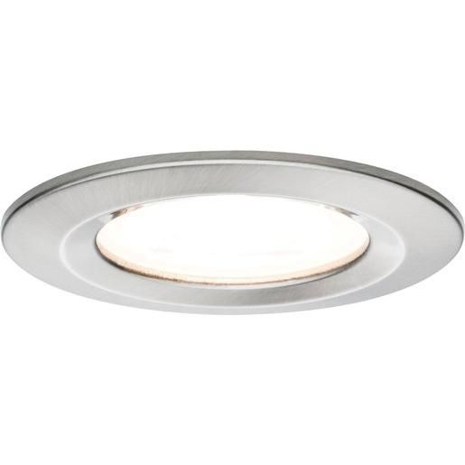 Paulmann EINBAUSPOT RUND ST IP44 1X6,5W / PAULMA NOVA GU10-LED EISEN 93439