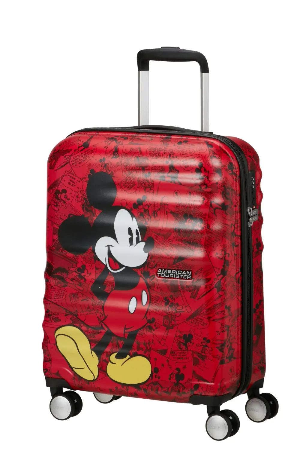 AMERICAN TOURISTER WAVEBREAKER SPIN.55/20, MICKEY COMICS RED