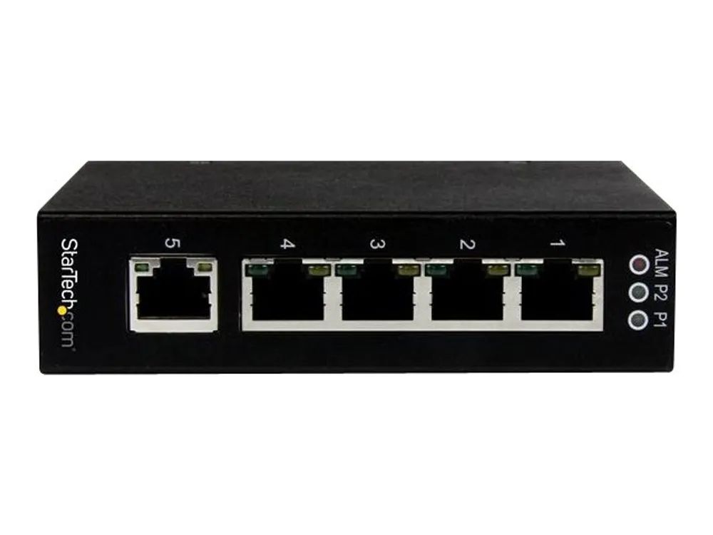 StarTech.com 5 Port Unmanaged Industrieller Gigabit Ethernet Switch