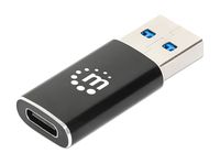 Manhattan USB-Adapter - 24 pin USB-C (W) zu USB Typ A (M)