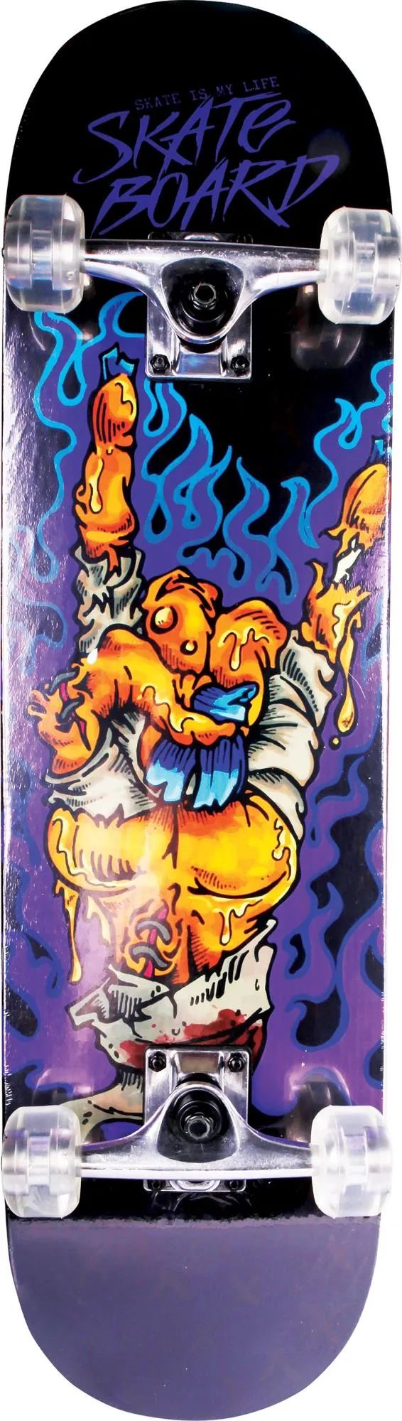 VEDES Großhandel GmbH - Ware NSP Skateboard Rock'n Roll L78,7cm,ABEC7