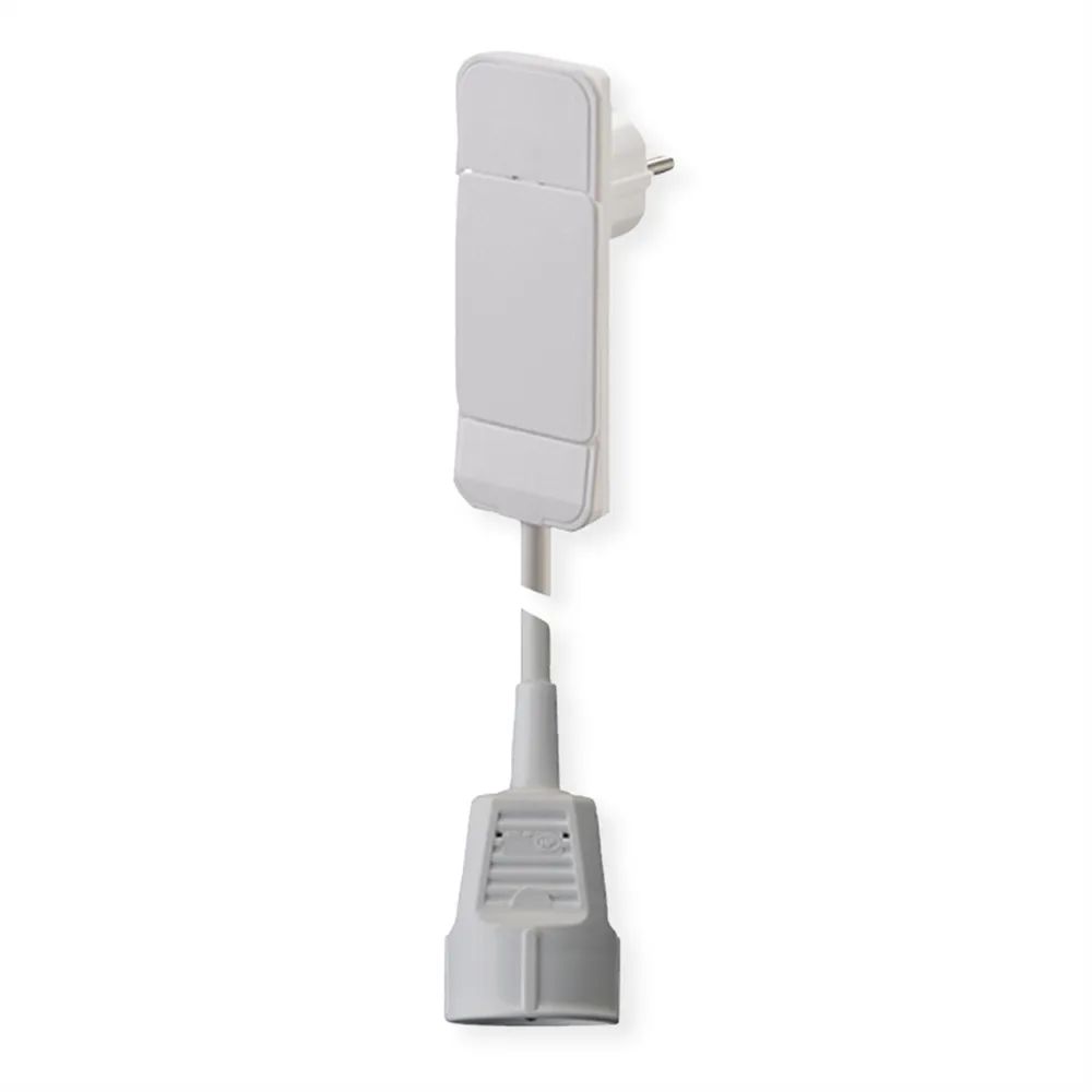 BACHMANN SmartPlug Flachstecker 1x Schutzkontakt weiß, 1.5m