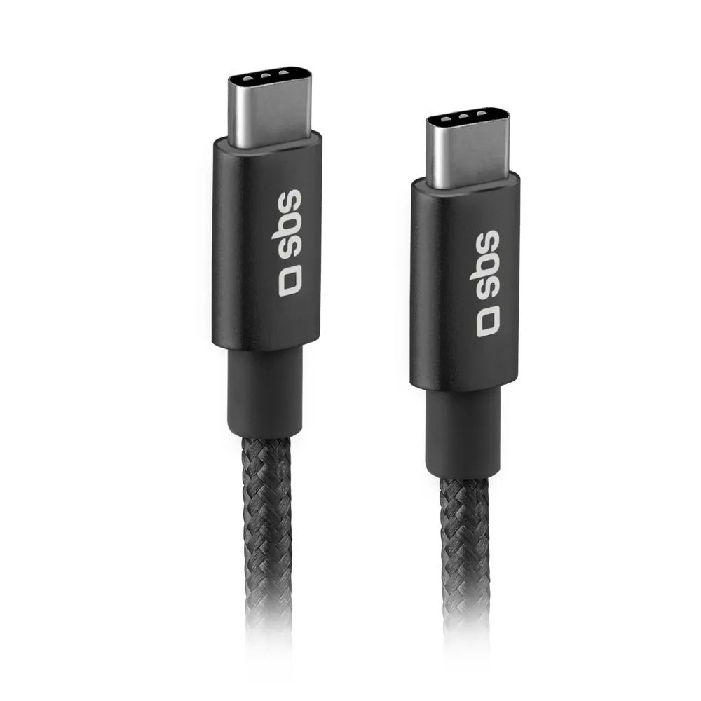 SBS Daten- u. Ladekabel, USB-C  USB-C, 25W, 1,5m