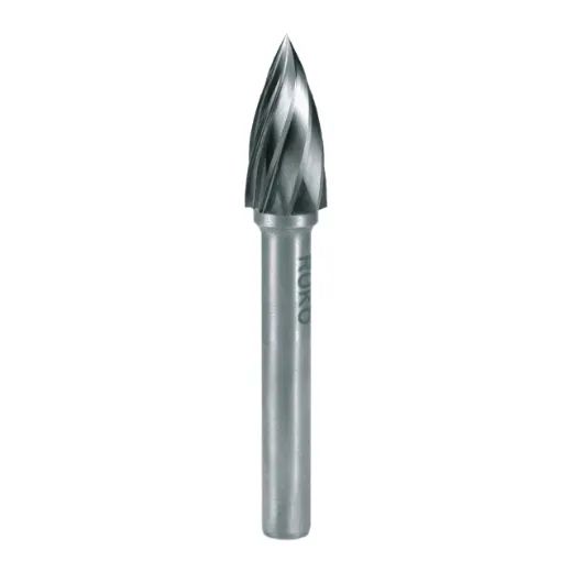 RUKO HM-Frässtift Spitzbogen mit Aluminiumverzahnung