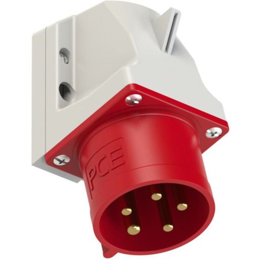 PCE CEE-WANDGER.STECKER 5P 32A / 525-6