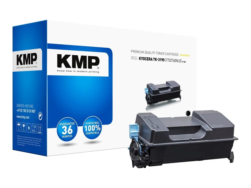 KMP K-T82 - 775 g - Schwarz - kompatibel - Tonerpatrone (Alternative zu: Kyocera 1T02T60NL0)