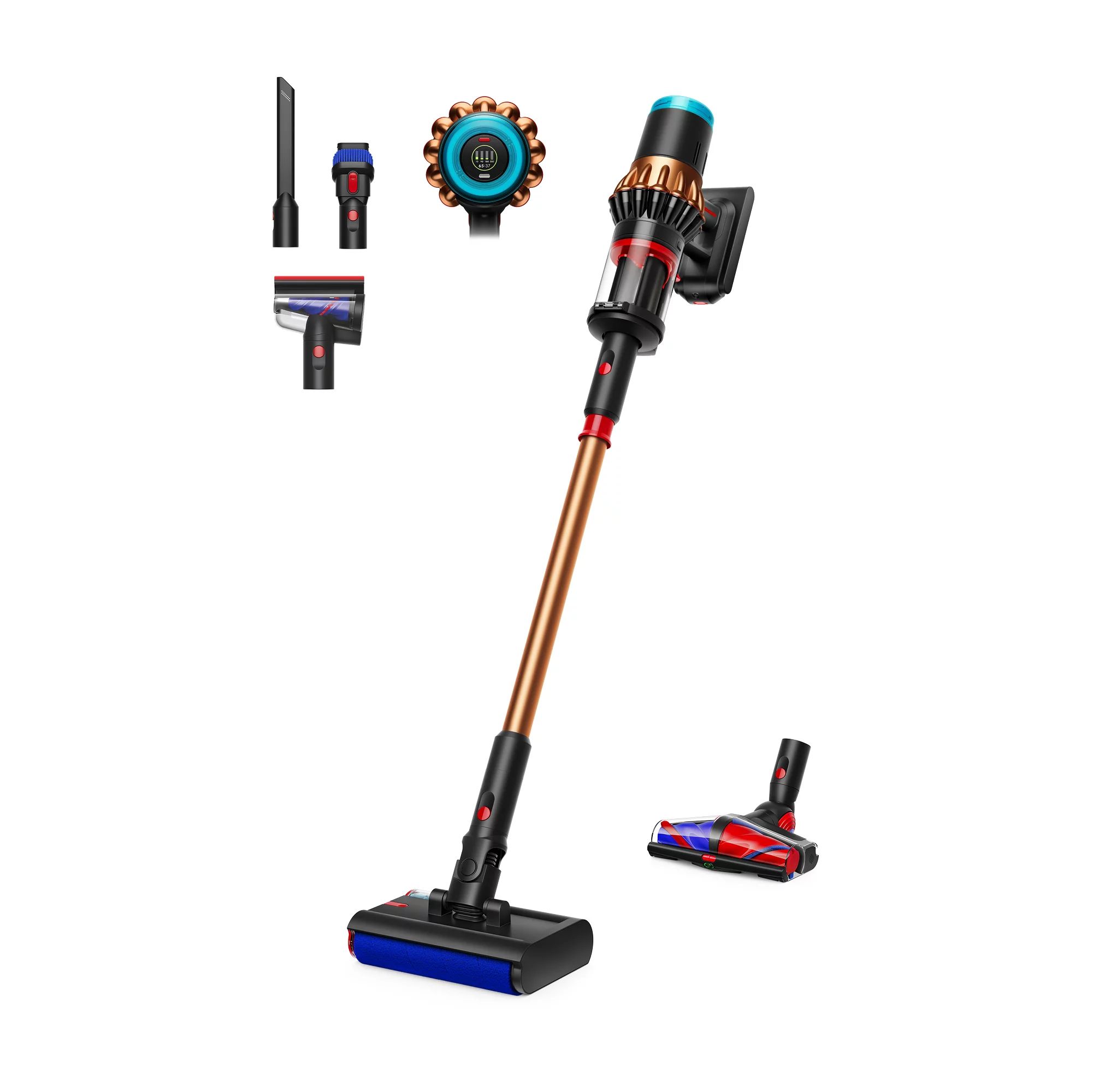Dyson DS60 Piston Animal Submarine, Mattes Schwarz/Kupfer