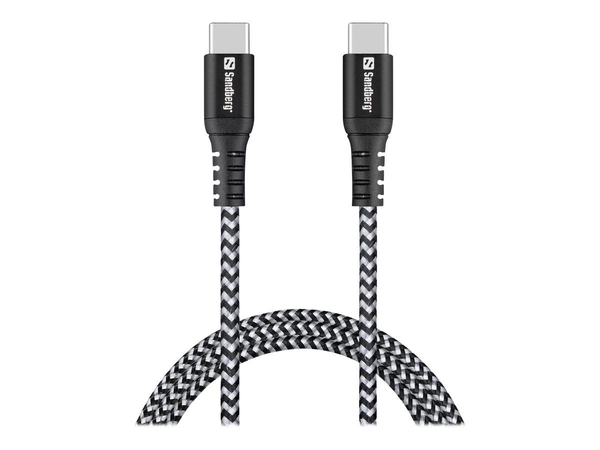 SANDBERG Survivor - USB-Kabel - USB-C (M) zu USB-C (M)