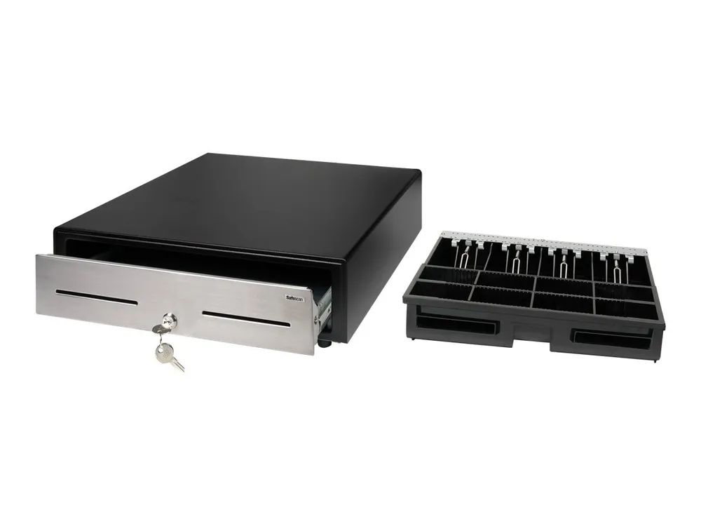 Safescan HD-4646S - Cash Drawer - Schwarz, Silber