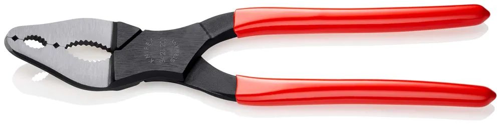 KNIPEX Fahrzeug-Konuszange mit Kunststoff überzogen schwarz atramentiert 200 mm