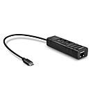 Lindy USB 3.2 Type C Hub & Gigabit Ethernet Converter