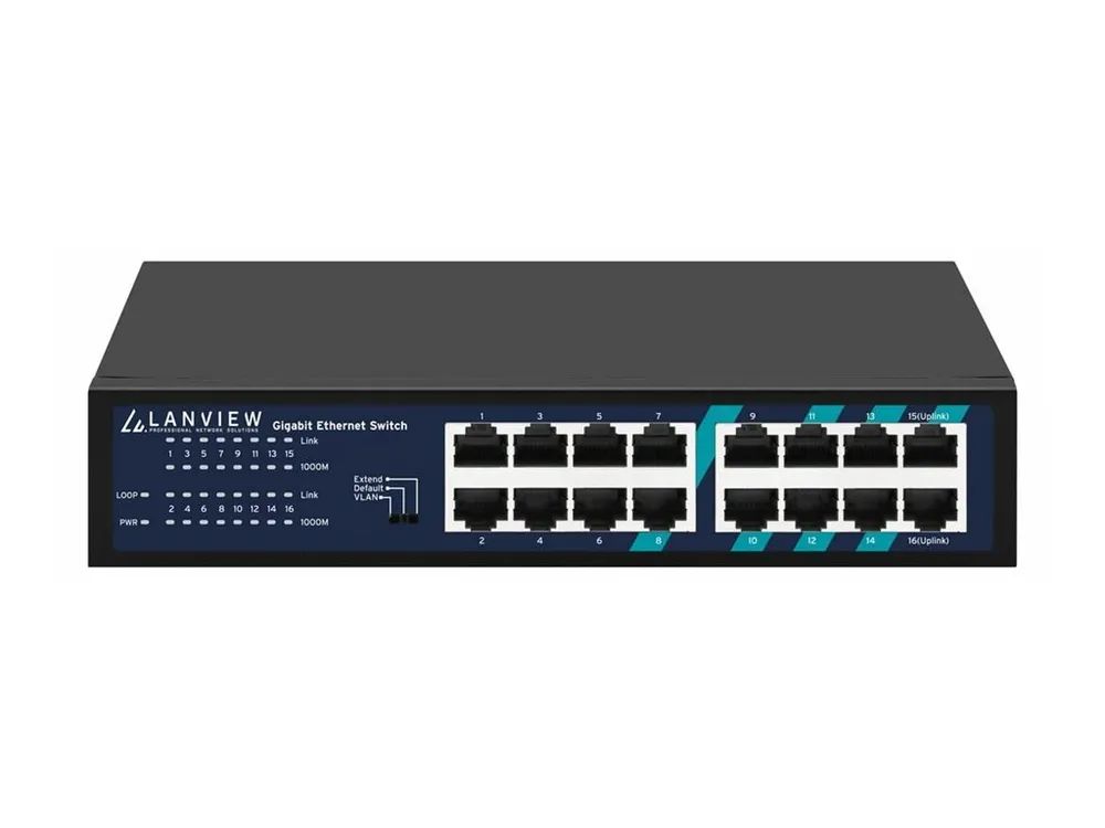 Lanview Switch - Smart - 16 x 10/100/1000