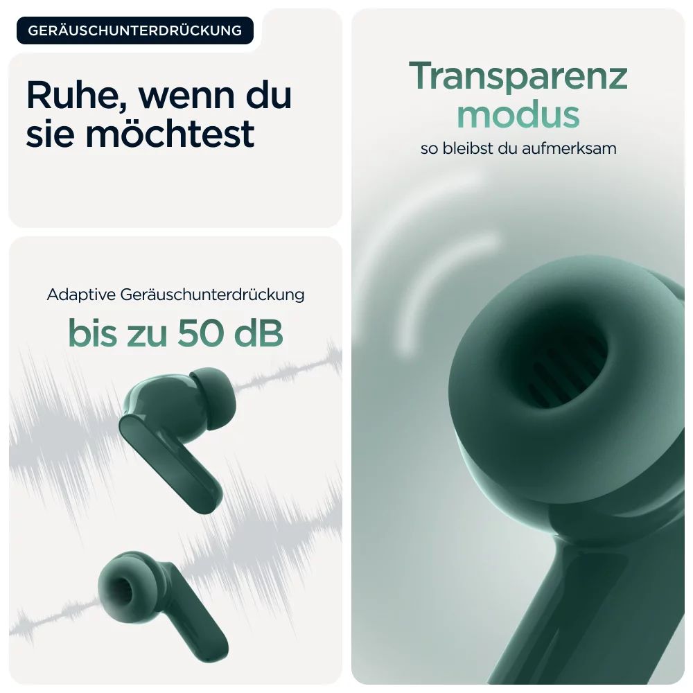 Motorola Moto Buds Bass Pantone, Posy Green
