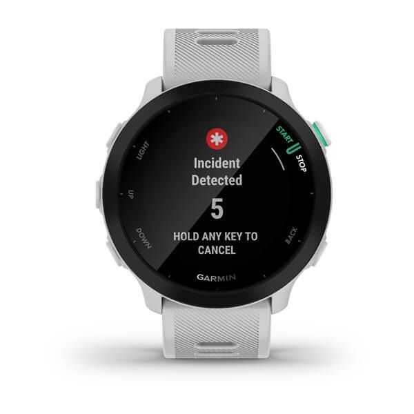 Garmin Forerunner 55 Steinweiß/Schwarz