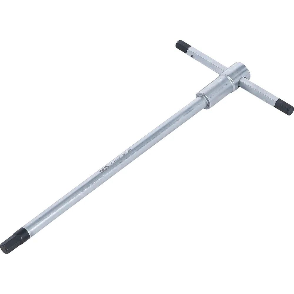 BGS Sechskant Stiftschlüssel mit T-Gleitgriff 8.0 mm