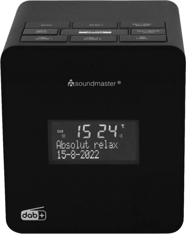 Soundmaster Uhrenradio UR109SW