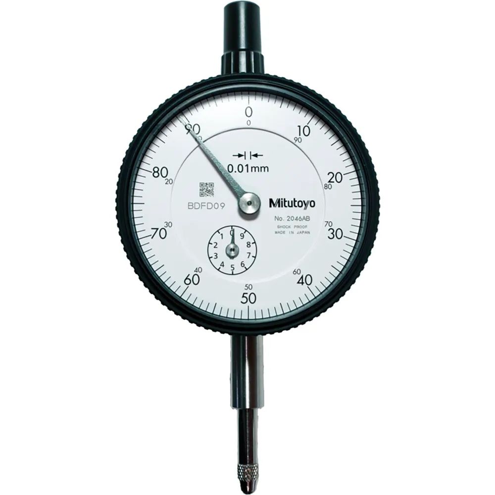 MITUTOYO Messuhr 2046 AB Messbereich 10 mm Ablesung 0.01 mm