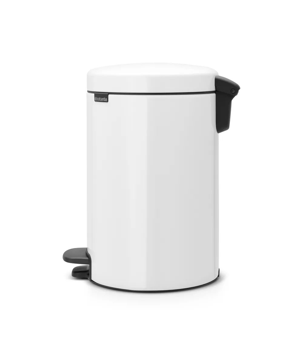Brabantia NewIcon Treteimer, 12l, White