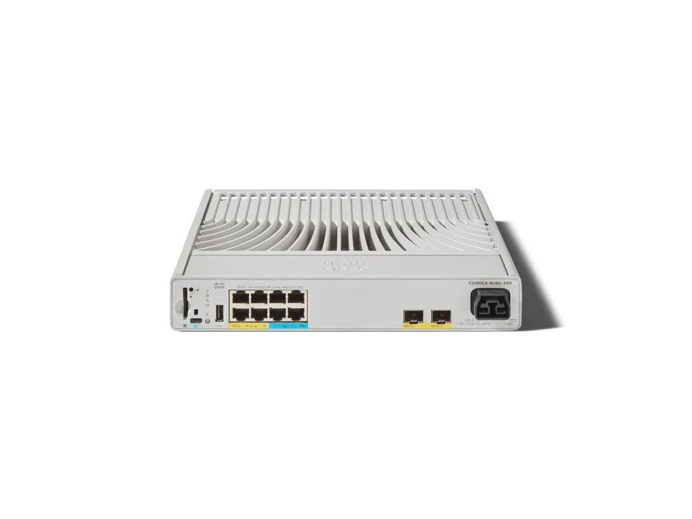 Cisco Catalyst 9200CX - Network Essentials - Switch - kompakt - L3 - managed - 4 x 10/100/1000 (UPOE)