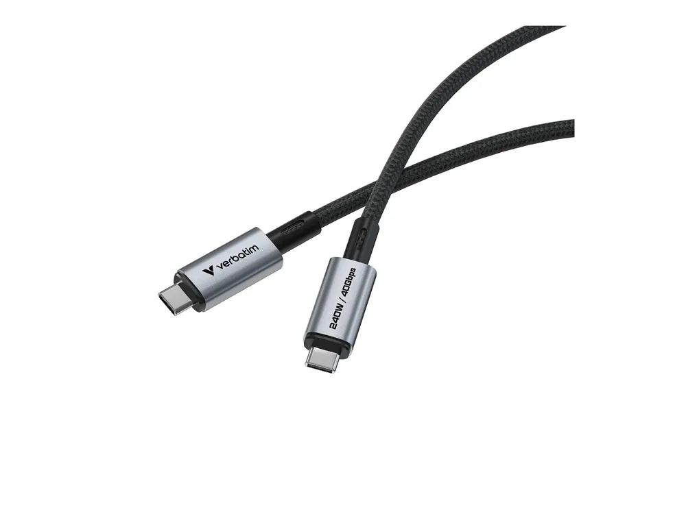 Verbatim USB TYPE-C CONN DISP 1.2M 240W - Digital/Daten