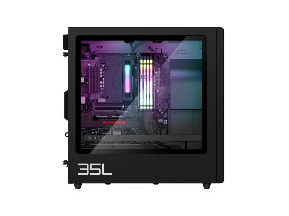 HP OMEN 35L by HP GT16-0168ng - microATX - Core Ultra 7 265F - RAM 32 GB - SSD 1 TB - NVMe - GeForce RTX 5080 - 1GbE, Wi-Fi 6E, Bluetooth 5.3 - WLAN: 802.11a/b/g/n/ac/ax (Wi-Fi 6E)