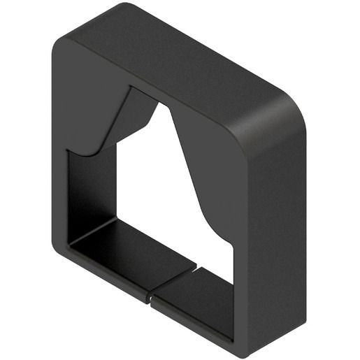 Niedax PP-ENDSCHUTZRING 40X40 SW/GR / NIEDAX LER 40.040 RAL7021 865109