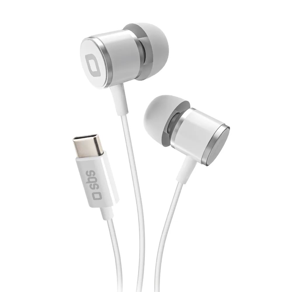SBS STUDIO MIX 100 Stereo In-Ear Headset mit USB-C-Kabel