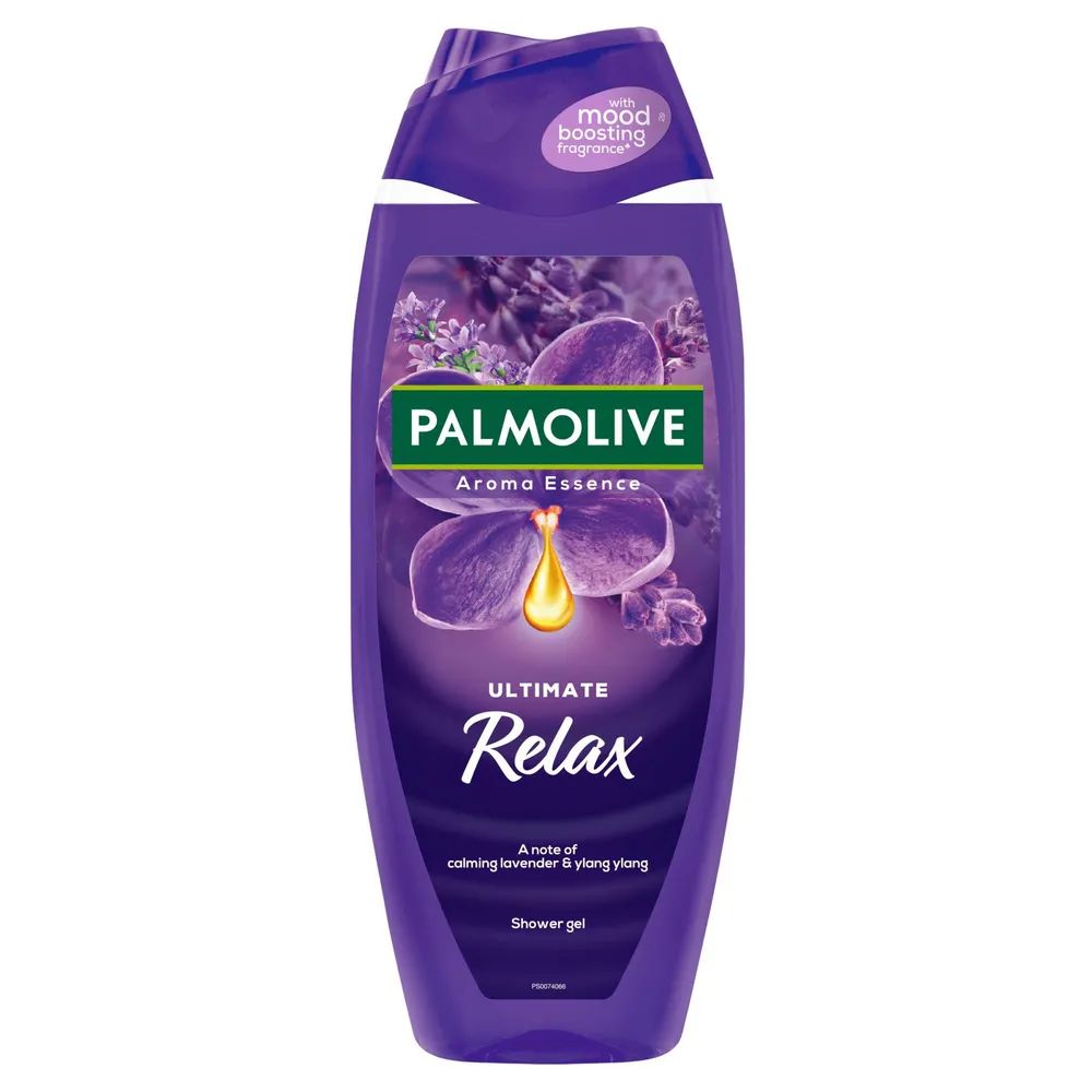 Palmolive Aroma Essence Ultimate Relax Duschgel 500ml - mit Lavendel- und Ylang Ylang-Duft